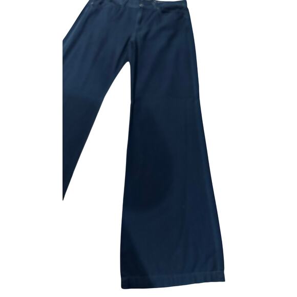 7 for All Mankind Denim Trouser - Size 32 (NWT) Flare/Wide Leg - Dark Indigo - Picture 6 of 12